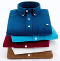 Men’s Solid Colour Button-Up Shirt